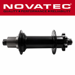 Paire De Moyeux à Disque Novatec Rouge Pour Vélo - Modèles D041SB & D142TSBT