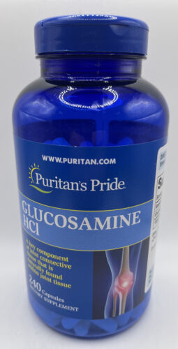 Puritan's Pride Glucosamine HCI 680 Mg Capsules, 240 Count. EXP : 4/26 FREE SHIP - Picture 1 of 2