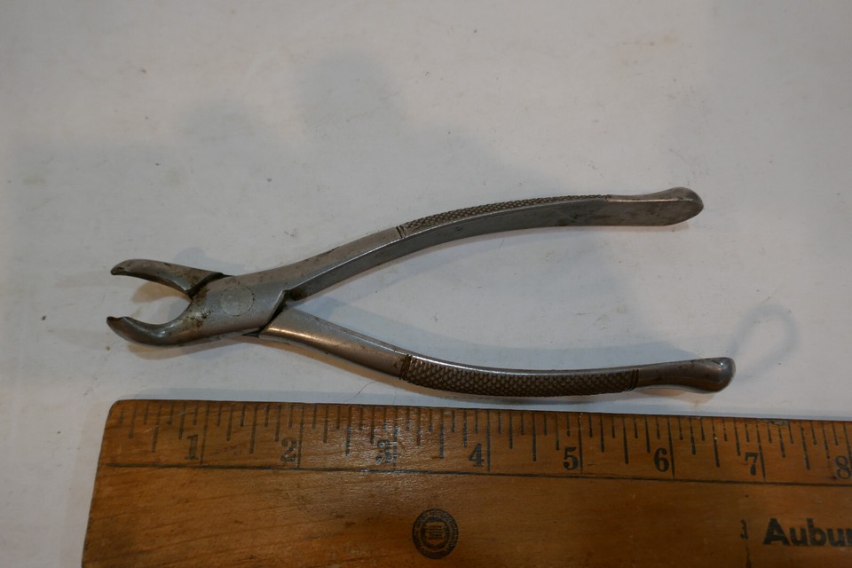 Vintage Tarno Dental Instrument Tooth Extractor #17 Heavy Duty USA | eBay