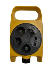 Vintage Yellow Sprinkler 5 Pattern Made In Taiwan SEE PHOTOS! 1990’s Small