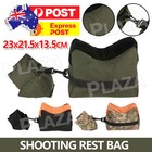 <!--F#f_0-->Shooting Range Sand Bag Set Rifle Gun Bench Rest Stand Front Rear Bag Hunting AU<!--F/-->