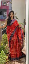 Pure Silk Handloom Saree nuapatana khandua odisha Saree - Handmade in India