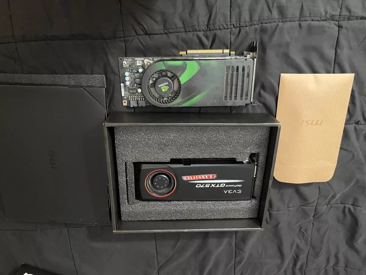 USED EVGA NVIDIA GeForce GTX 570 Classified