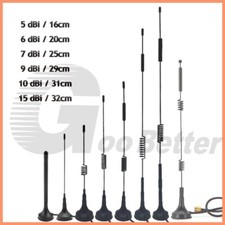 High Gain 4G/3G/GSM/GPRS LTE Outdoor Antenna Magnetic Suction Base SMA Connector