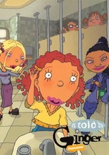 Ginger As Told By Nickelodeon Eyecards Continental Size Postcard