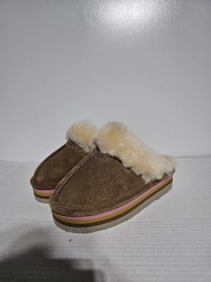 Новые женские тапочки Bearpaw Loki | МЕХ ГИКОРИ СЛОЖЕННЫЙ МЕДВЕДЬ размер 6 - Изображение 2 из 4