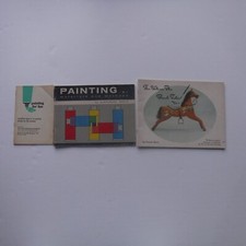 Vintage Art Instructional booklets Lot of 3 for Painting for Beginners