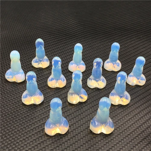 Wholesale Natural mix mini Penis Carved quartz Crystal Massager Wand Healing - Picture 169 of 296