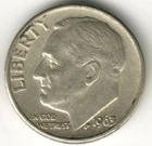 USA - 1963D - Dime - Roosevelt Silver - Low Mintage - #13219RG