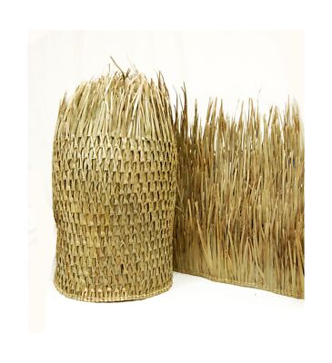FOREVER BAMBOO Mexican Palm Thatch Runner Roll Straw Roof Duck Blind Grass 35...