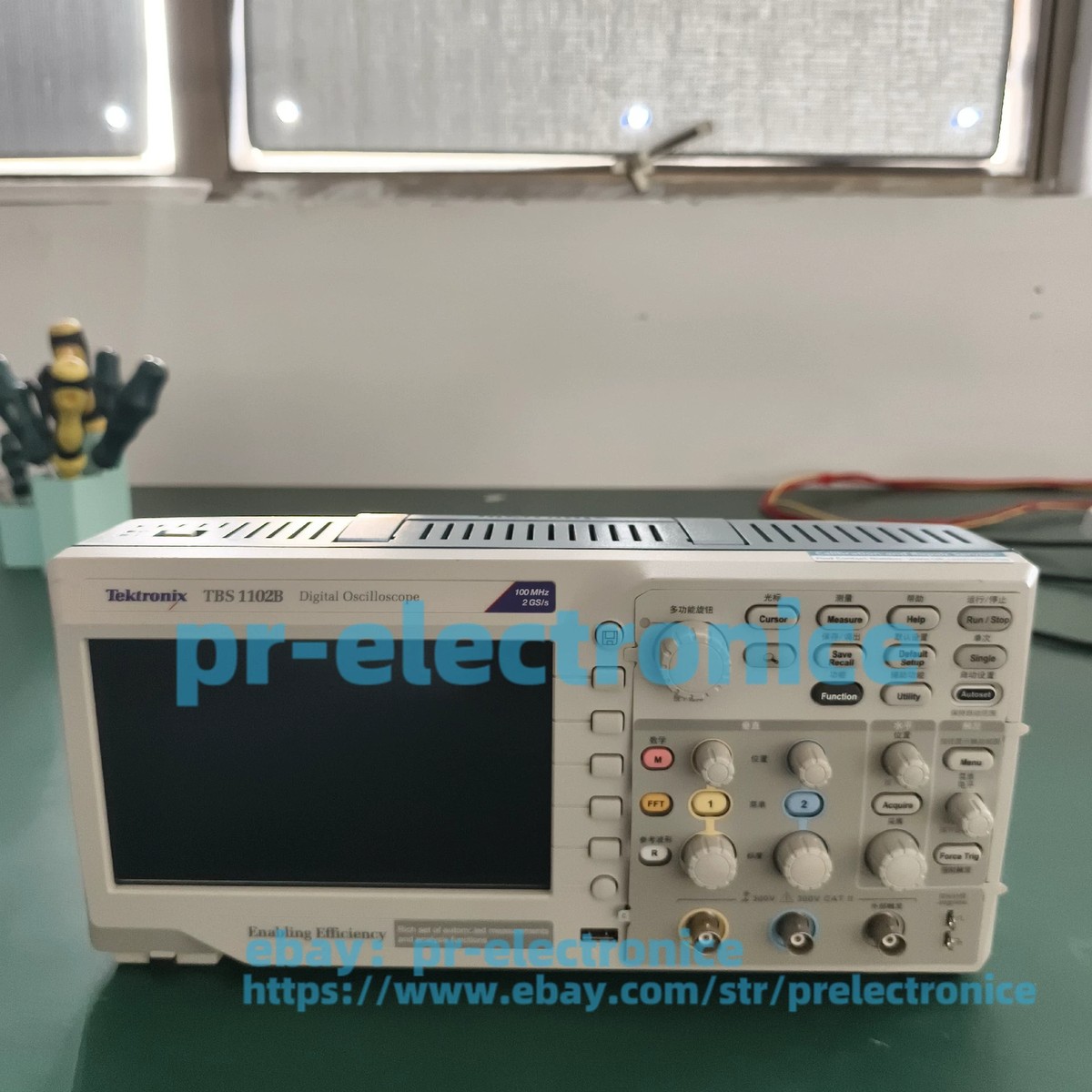Tektronix TBS 1102B Digital Oscilloscope 100MHz#pr | eBay