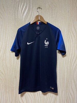 FRANCE 2018 2019 HOME FOOTBALL SHIRT SOCCER JERSEY NIKE 893872-451