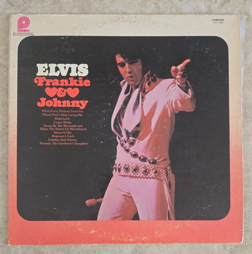 ELVIS PRESLEY Frankie and Johnny 1976 Camden ACL- 7007 VG++