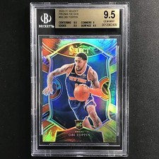 2020-21 Select Obi Toppin Rookie Concourse Tie-dye 8/25 Bgs 9.5