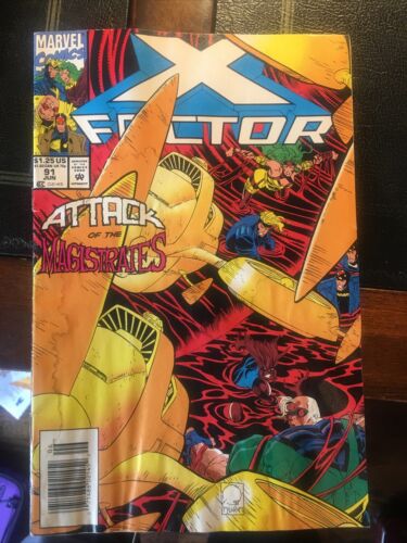 X-FACTOR # 91 First Edition 1993 Marvel - Zdjęcie 1 z 2