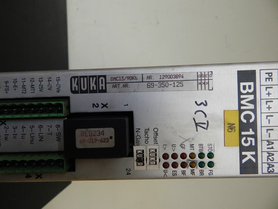 KUKA BMC15K BMC15/90Kb Art.: 69-350-125 Servo-Driver - Bild 2 von 2