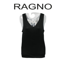 Women's Strappy Top, Silk, Black, Pure Instinct, 71142 Spider