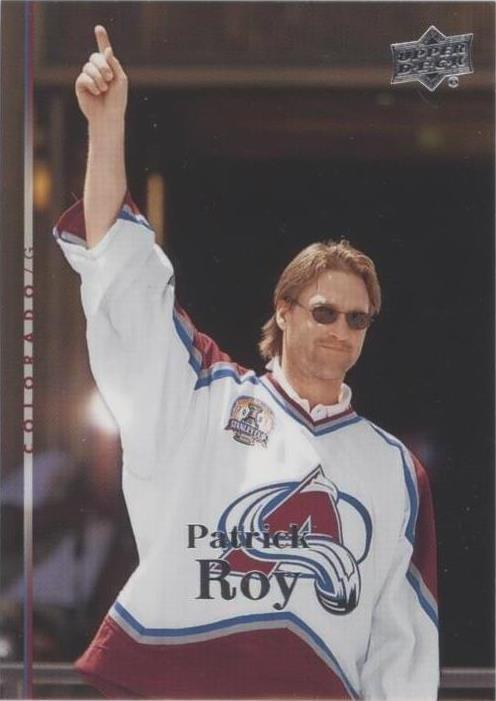 2019-20 Upper Deck - Patrick Roy #UD30-18 - 1 of 1