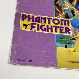Phantom Fighter NES Nintendo Instruction Manual Booklet Only 