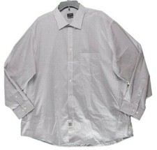 Arrow Red Blue Check L/S Dress Shirt Men's Size 2XL Regular Fit Arm 34/35 New