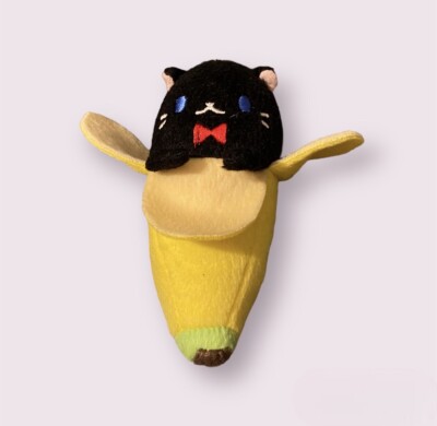 Keychain Black Bananya Bananya 5