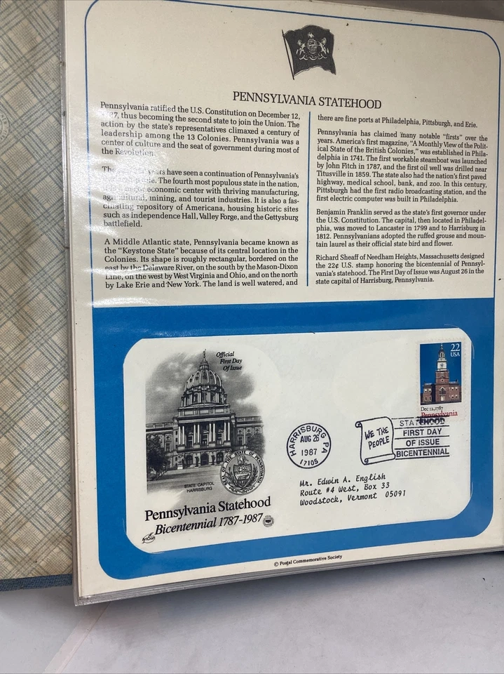 (48) Vintage First Day Covers in Binder Lot *RARE* - Image 3 of 4