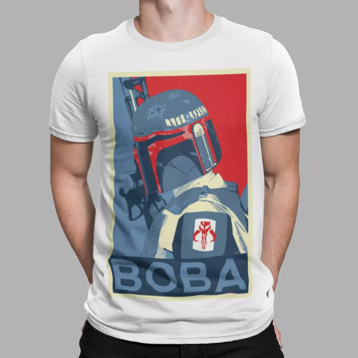 The Mandalorian T Shirt Silhouette Tatooine Star Wars Boba Fett Tee Retro Gift 2