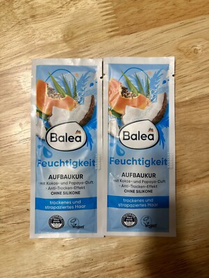 Balea Hair Moisture Mask Conditioner- Dry Hair & Build Up Coconut & Papaya
