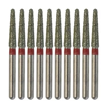 Dental Dimond Burs Round End Taper Burr 850/016F FG High Speed Turbine Fine Grit