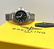 Breitling Colt 38 Black Dial Men’s Swiss Quartz Watch - A57035