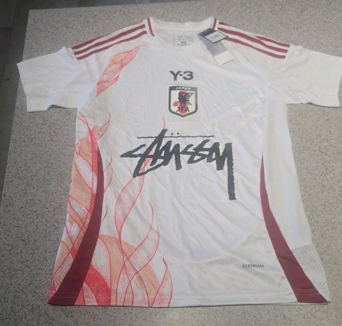 adidas Japan White National Team Soccer Fan Apparel & Souvenirs