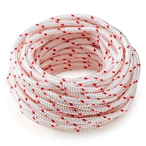 #ad Recoil Starter Rope 6.0mm 10 Meters Gas Engine Pull Red Dot 10M $16.87