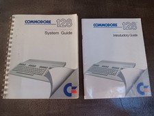 Commodore 128 System  Introductory Guide Manuals Some Flaws To Covers