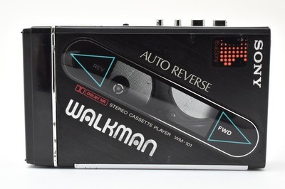 Excellent] Sony Walkman WM-101 Stereo Cassette Player Black From
