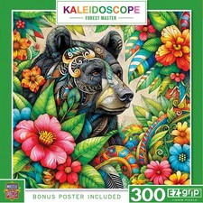 MasterPieces - Kaleidoscope - Forest Master 300 Piece EZ Grip Jigsaw Puzzle