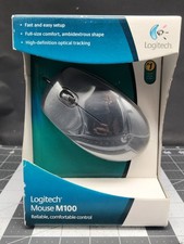 Logitech M100 Wired Optical Mouse