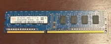 4  Hynix 2GB (2GBx1) PC3 1600MHz 12800U-11-12-A1 HMT325U6CFR8C-PC NO AA