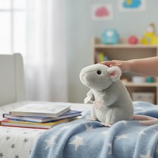 Adorable 7-Inch Mini Flopsie Mouse Stuffed Animal Perfect for Imaginative Play