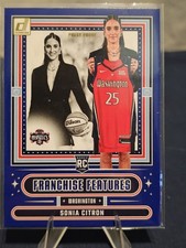 2025 Panini Donruss WNBA - Franchise Features Sonia Citron #17 Press Proof Blue