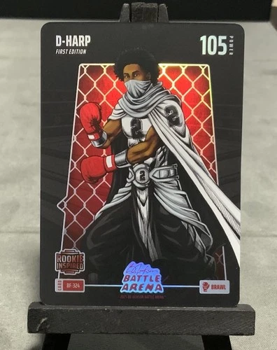 Dylan Harper D-HARP Brawl Battlefoil 2026 Bo Jackson Battle Arena #BF-324 Spurs