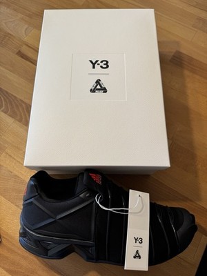Y-3 Yuuto Sneaker Schwarz US 12 EU 46 2/3 Adidas Yohji Yamamoto Neu mit Box