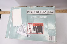 Glacier Bay Bathroom Faucet Polished Chrome 2-Handle 4" - Faucet Missing Handle