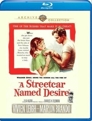 A Streetcar Named Desire [New Blu-ray] Full Frame, Amaray Case