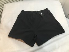 NWT 80.00 Under Armour Mens Unstoppable Fleece Grid Shorts Black Sz XL