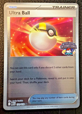 Pokémon TCG Ultra Ball EUIC 2026 Promo 131/132