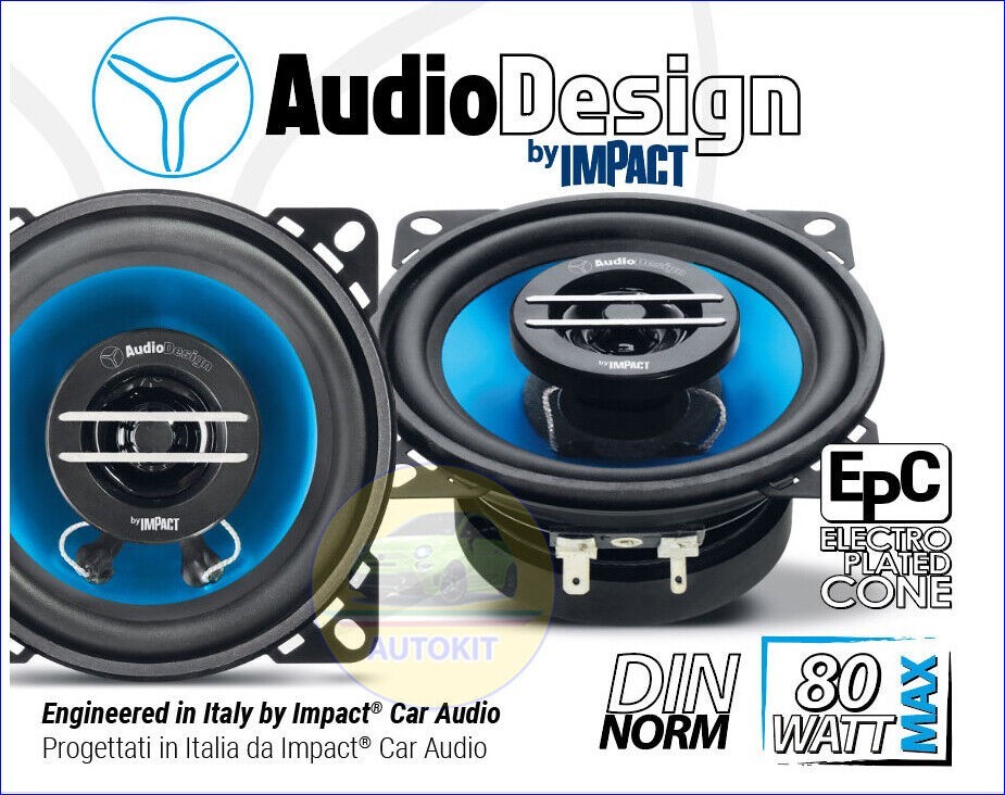 Kit audio per FIAT Panda 141 autoradio casse nere antenna mascherina stereo foto 4