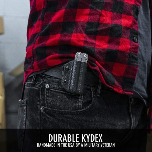 Kydex Multitool Sheath for The Leatherman Wingman/Sidekick/REBAR/REV - Made i... - Bild 3 von 8