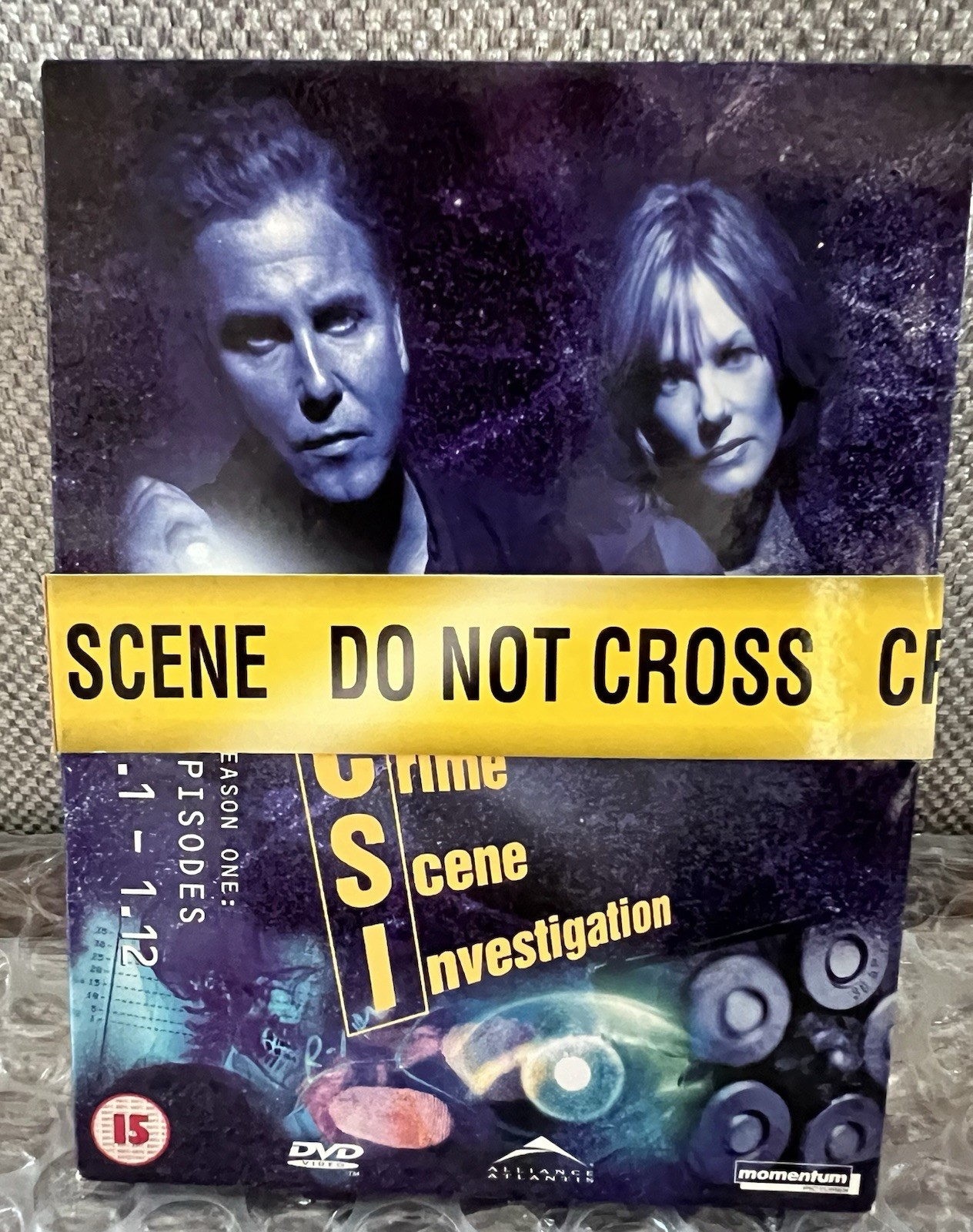 ORIGINAL Early 2000's - CSI DVD Boxset Season One Episodes 1.1 - 1.12 - UNOPENED