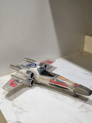 VTG Kenner Power of The Force Star Wars X-Wing Fighter Jet 2004 Untested