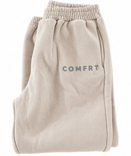 Comfrt Kids Youth Sweatpants Joggers Beige Tan Size XL Never Worn